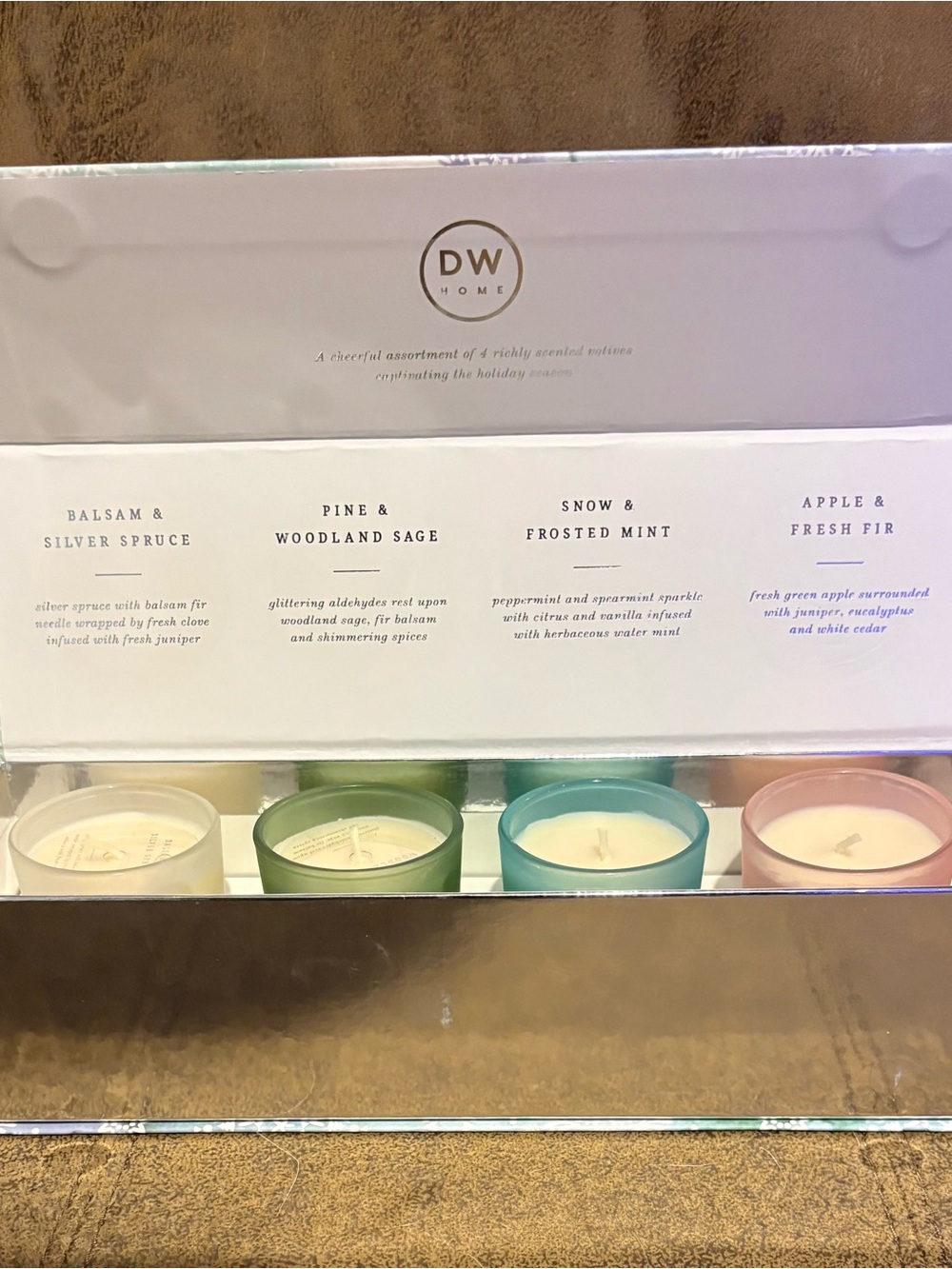 DW Homes Holiday Candle Gift Set - NEW
